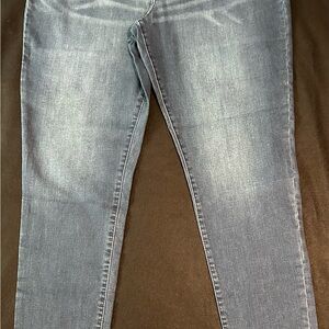 Time and Tru Dark Blue High Rise Skinny Jeans